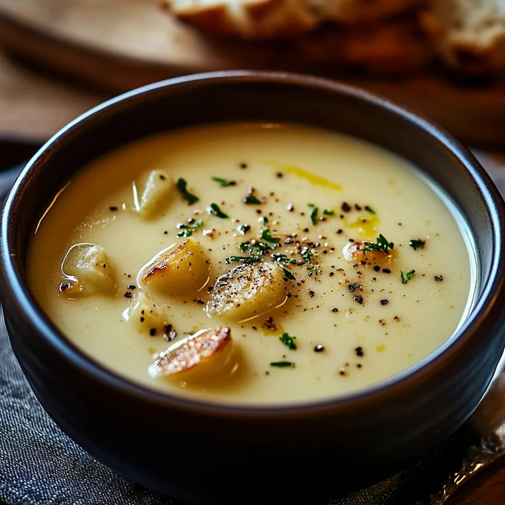 Country French Garlic Soup