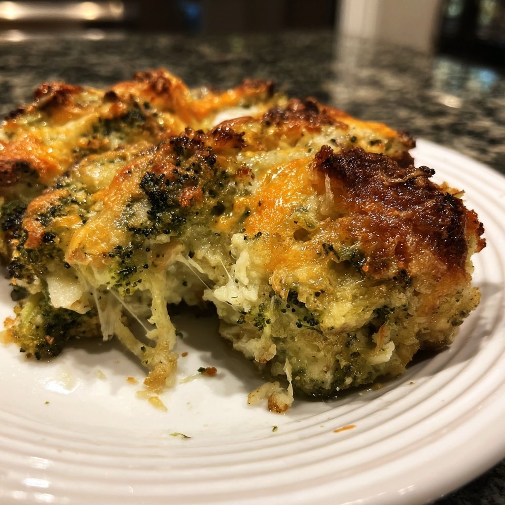 Sunday Cheesy Broccoli Bake
