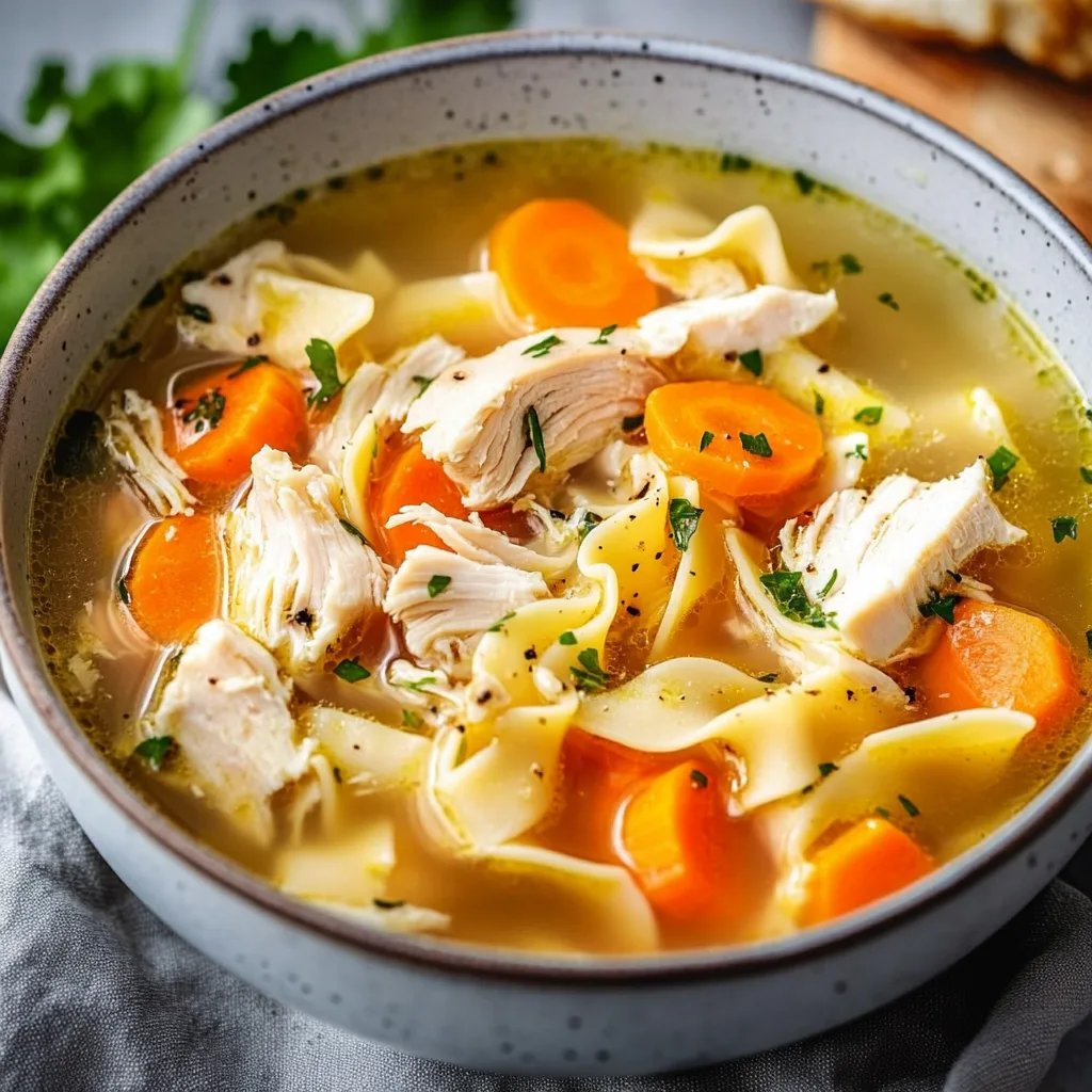 Classic Chicken Noodle Soup