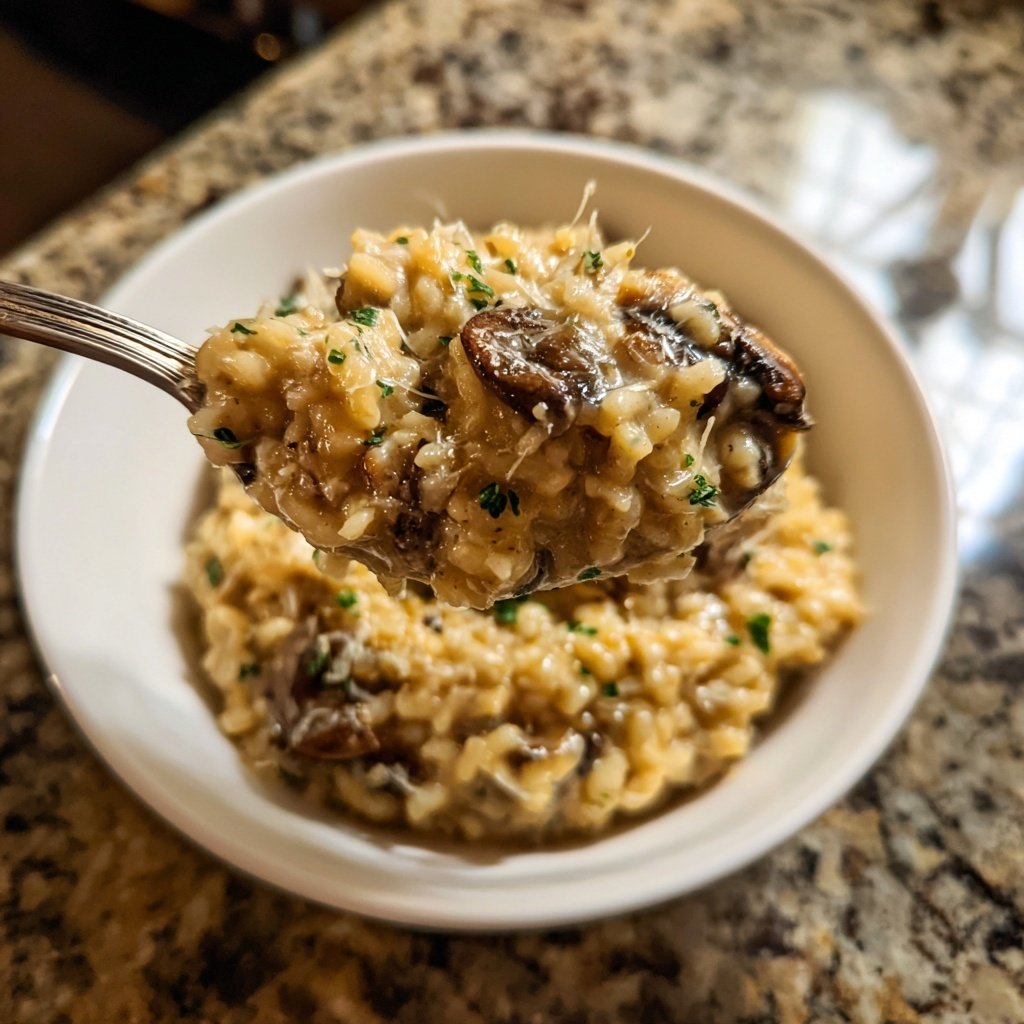 Romantic Mushroom Risotto