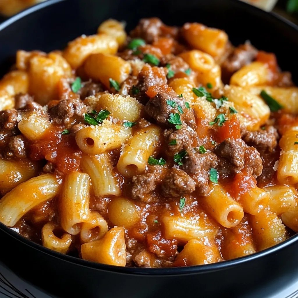 Beefaroni Recipe | Easy and Hearty Comfort Food