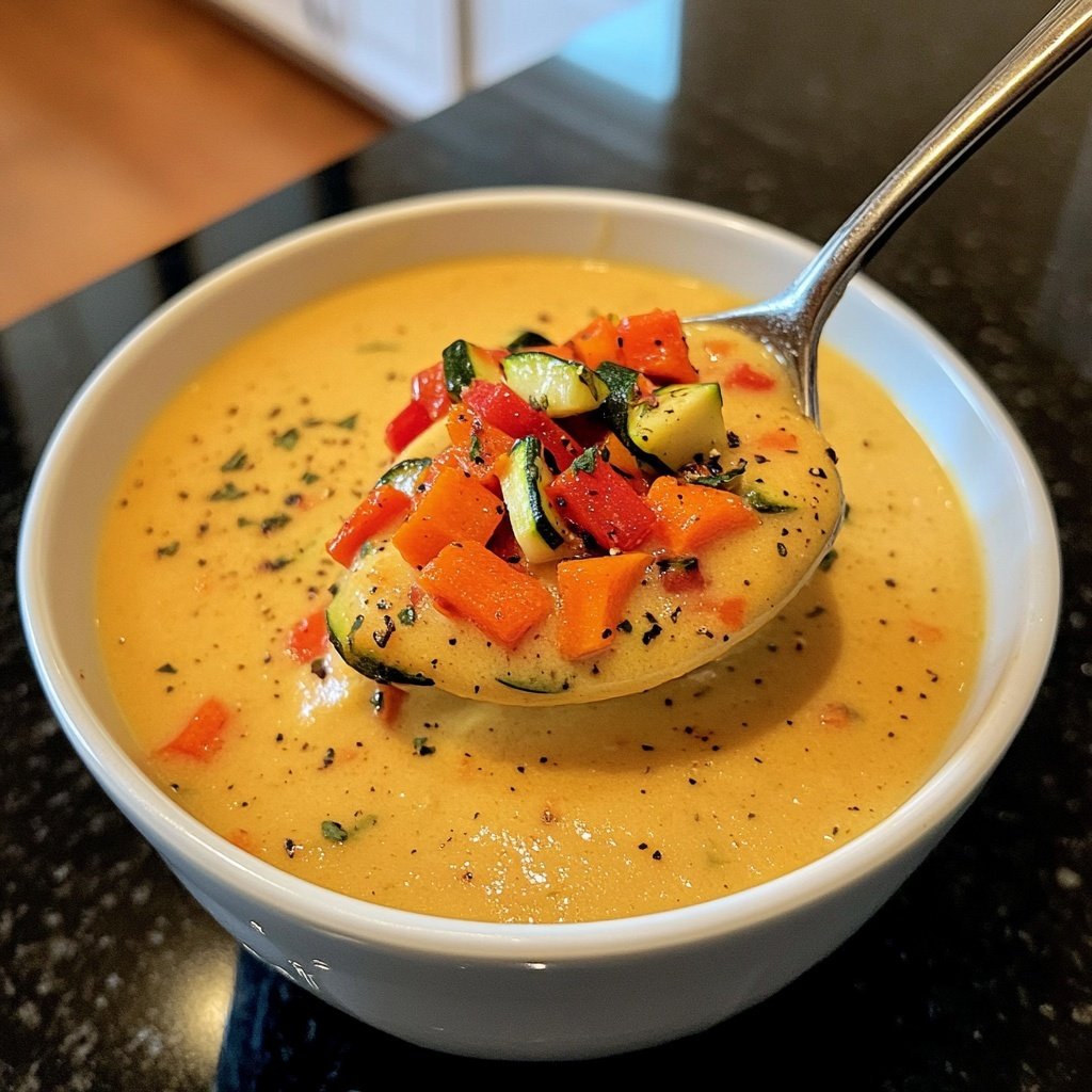 Squash Soup Roasted Veggie Blend