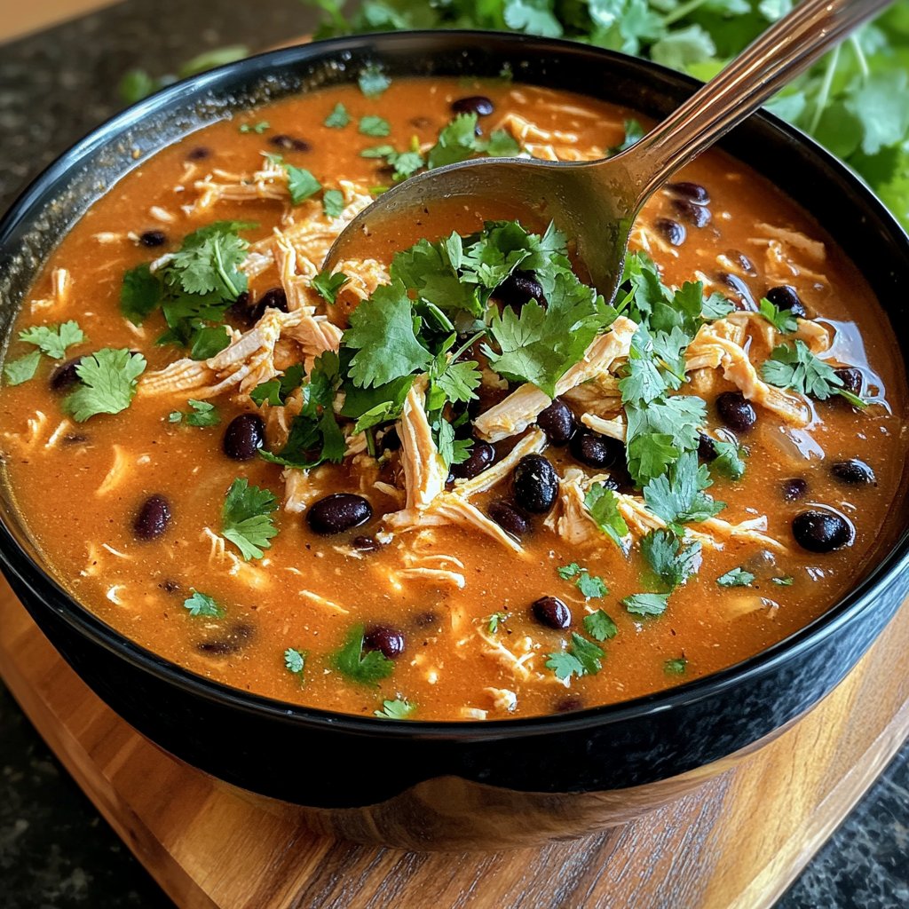 Family-Favorite Crockpot Chicken Taco Soup