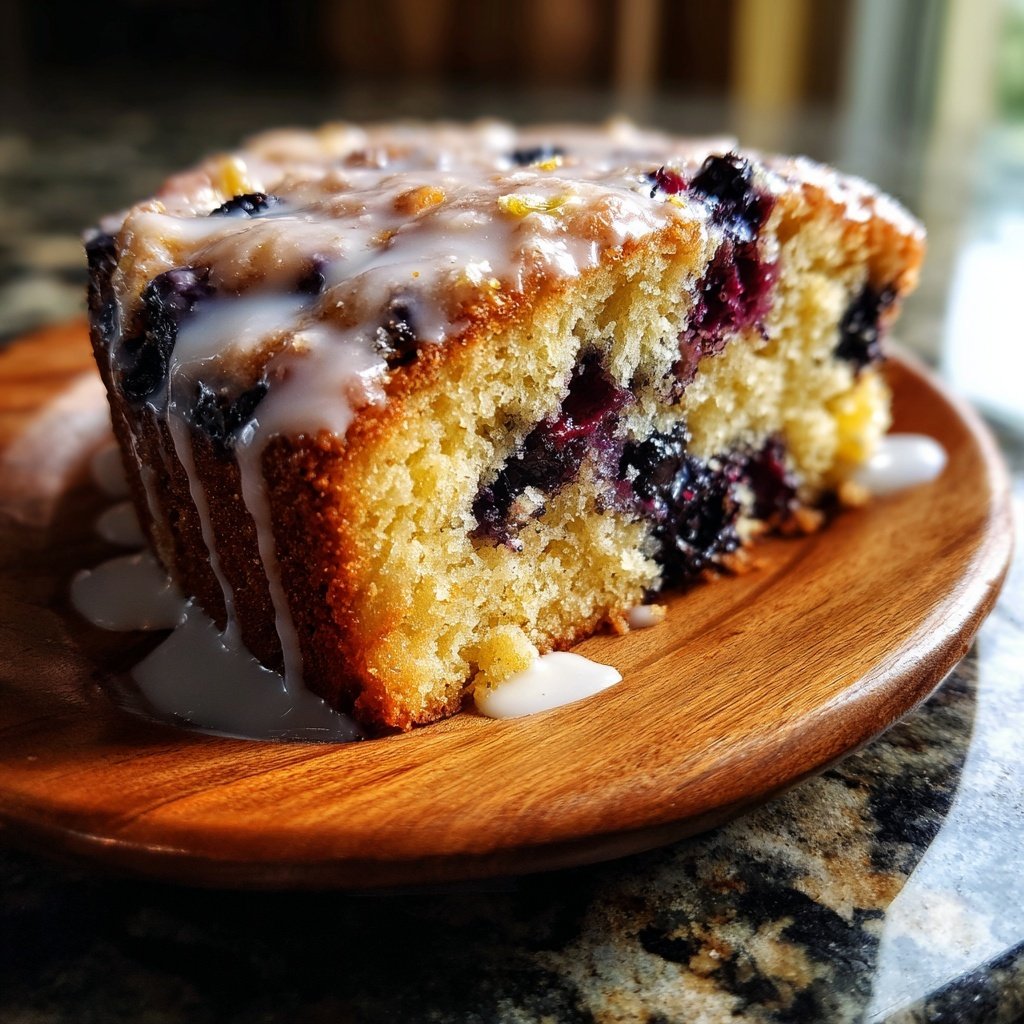 Lemon Blueberry Coffee Cake