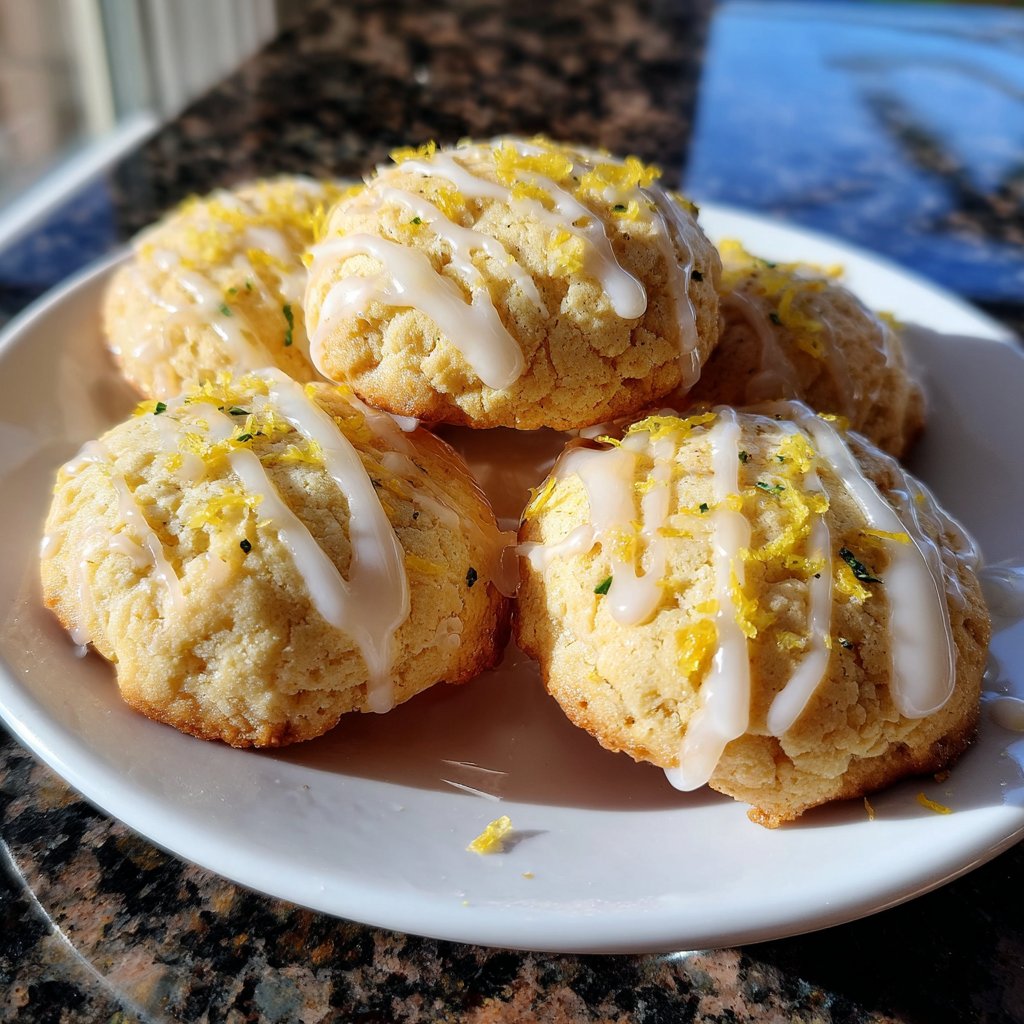 Limoncello Lemon Cookies