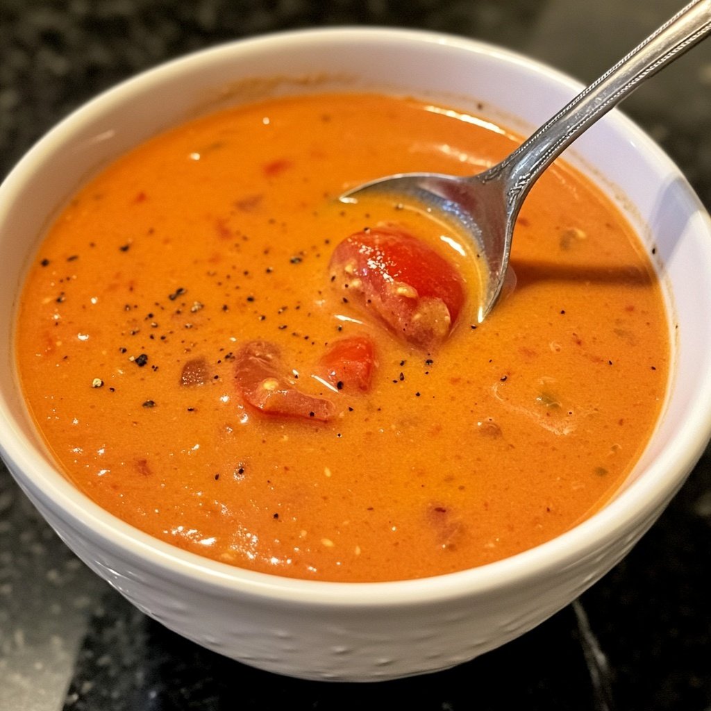 Homemade Creamy Tomato Soup Recipe
