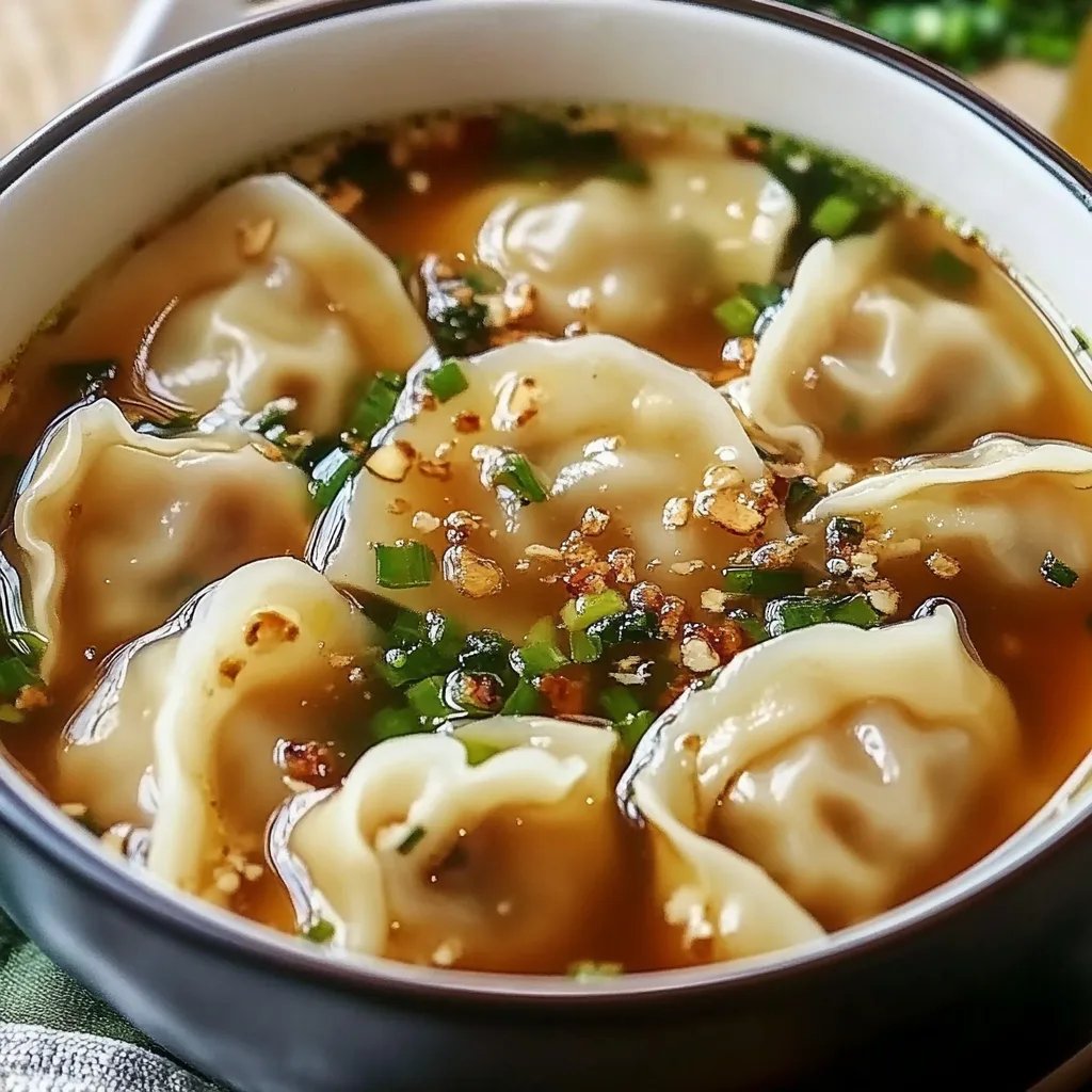 Cozy & Flavorful Potsticker Soup – Ready in 25 Minutes!