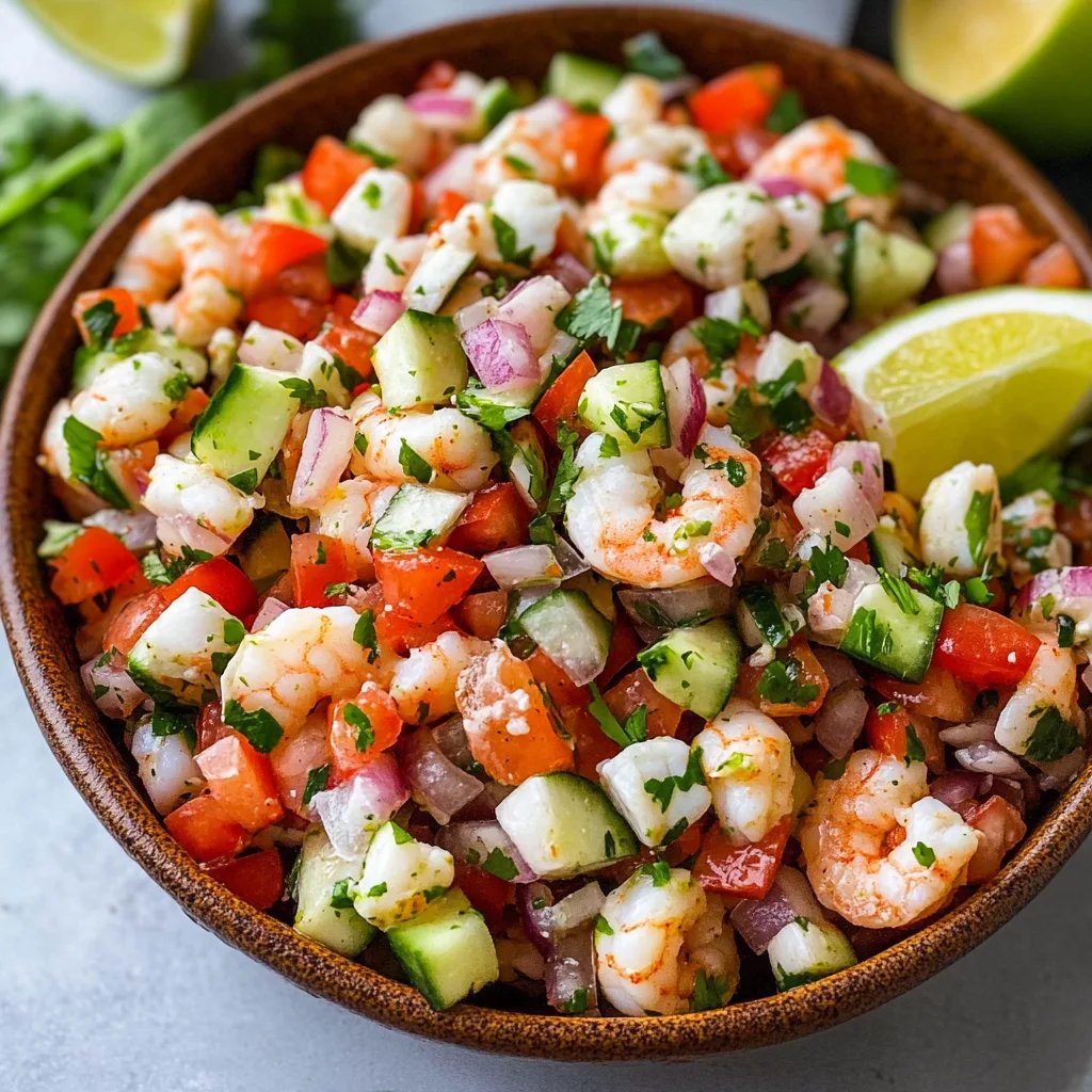 Easy Shrimp Ceviche
