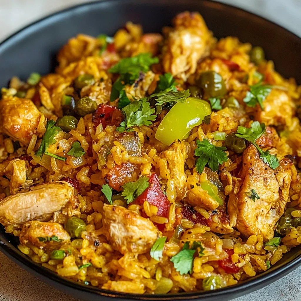 Puerto Rican Arroz con Pollo
