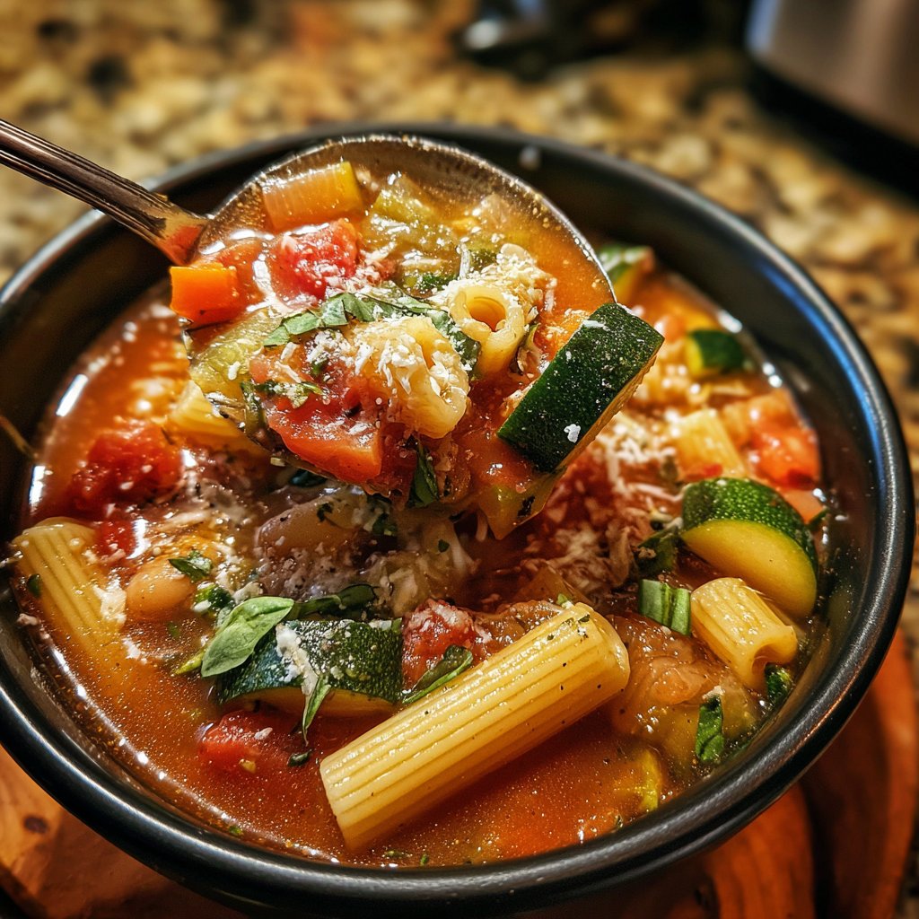 Healthy Crockpot Minestrone