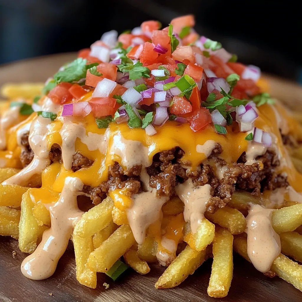 7 Layer Taco Bell Nacho Fries