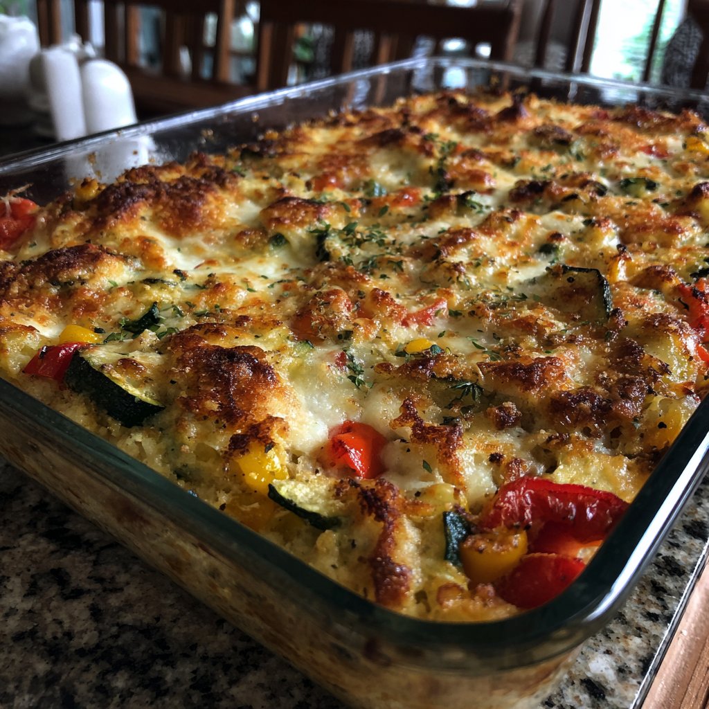 Sunday Baked Vegetable Casserole